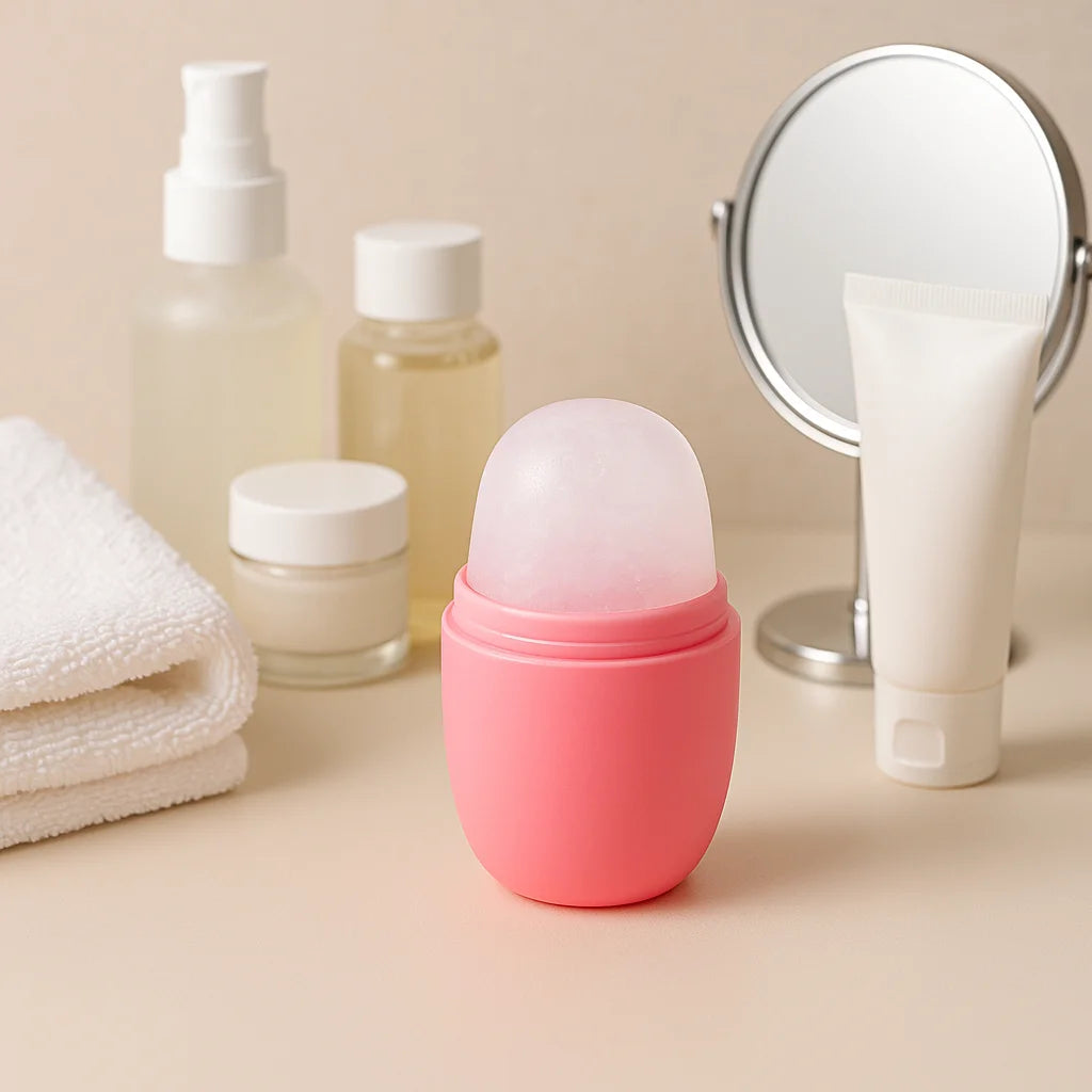 Rolo Facial de Gelo em silicone - 1 unidade