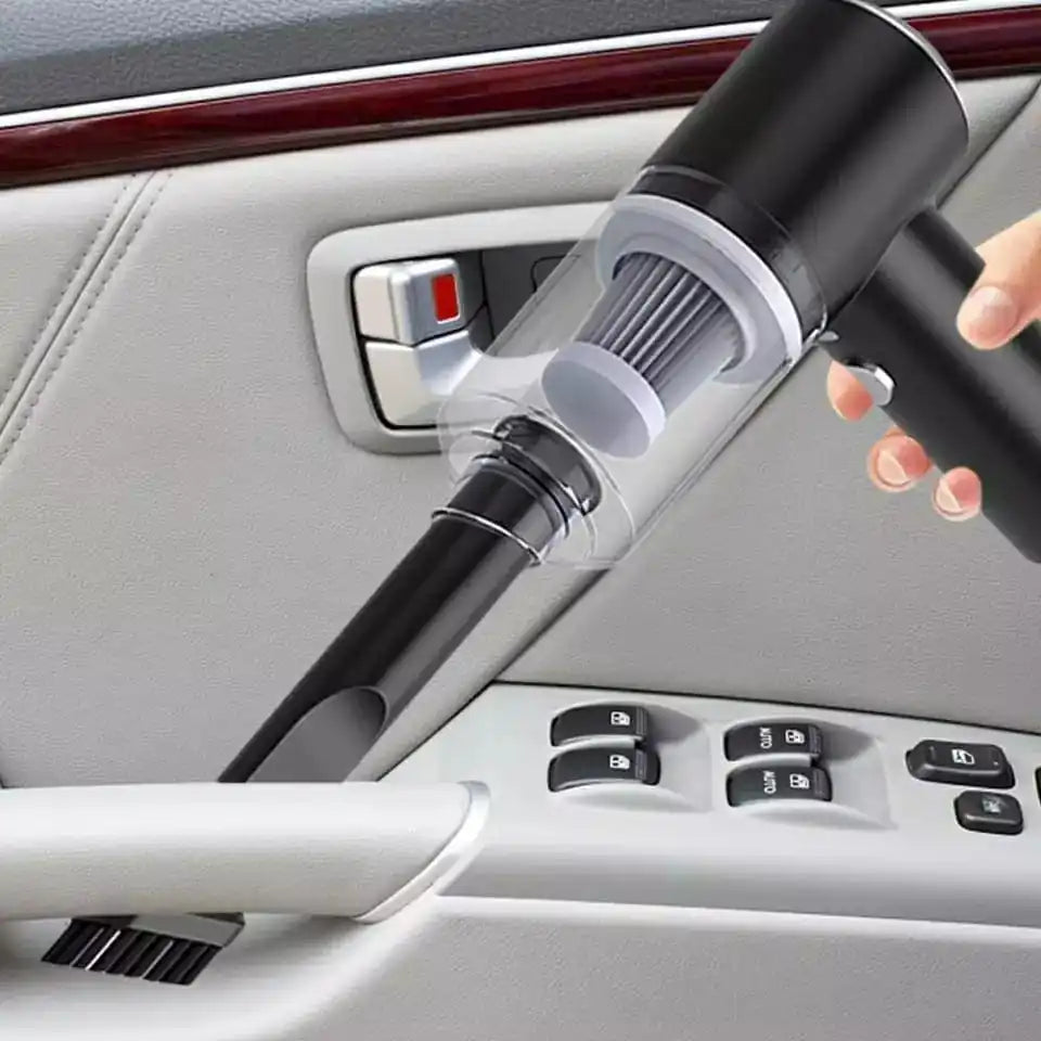 Mini Aspirador de Pó USB Portátil Premium – Para Carro e Casa