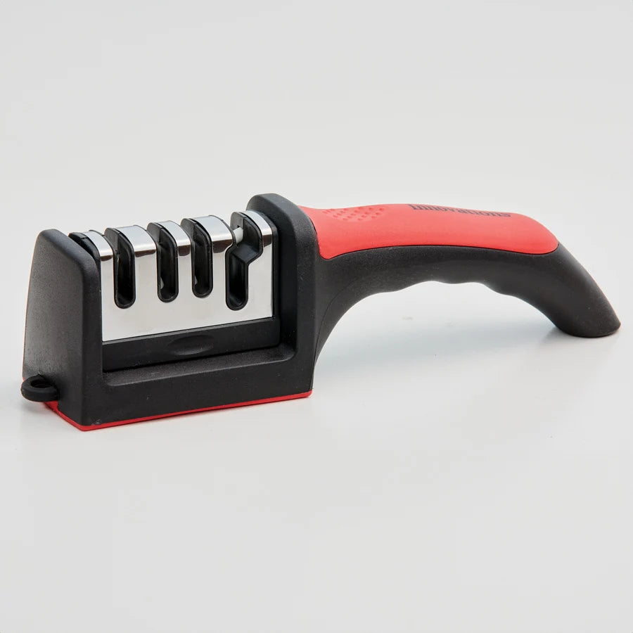 Afiador 4 em 1 Profissional para Facas e Tesouras – Amolador Multifuncional