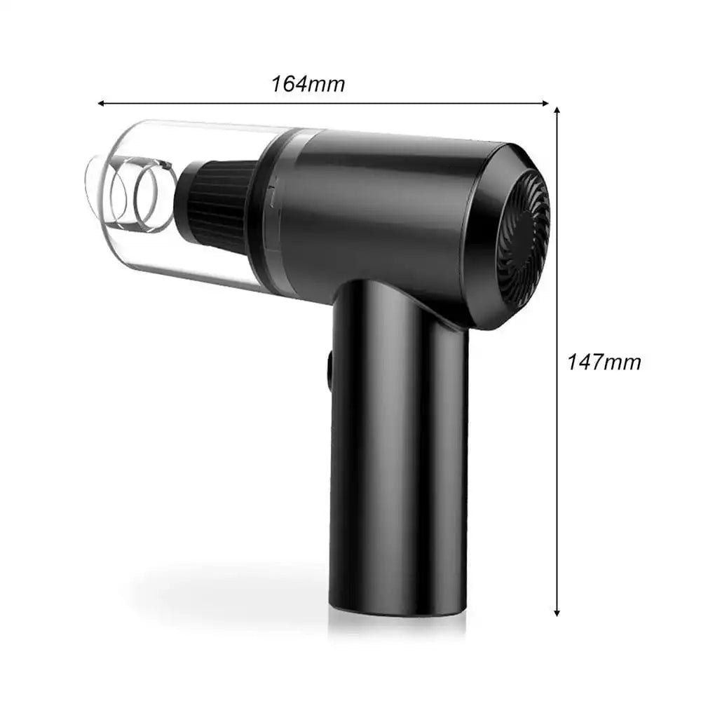 Mini Aspirador de Pó USB Portátil Premium – Para Carro e Casa