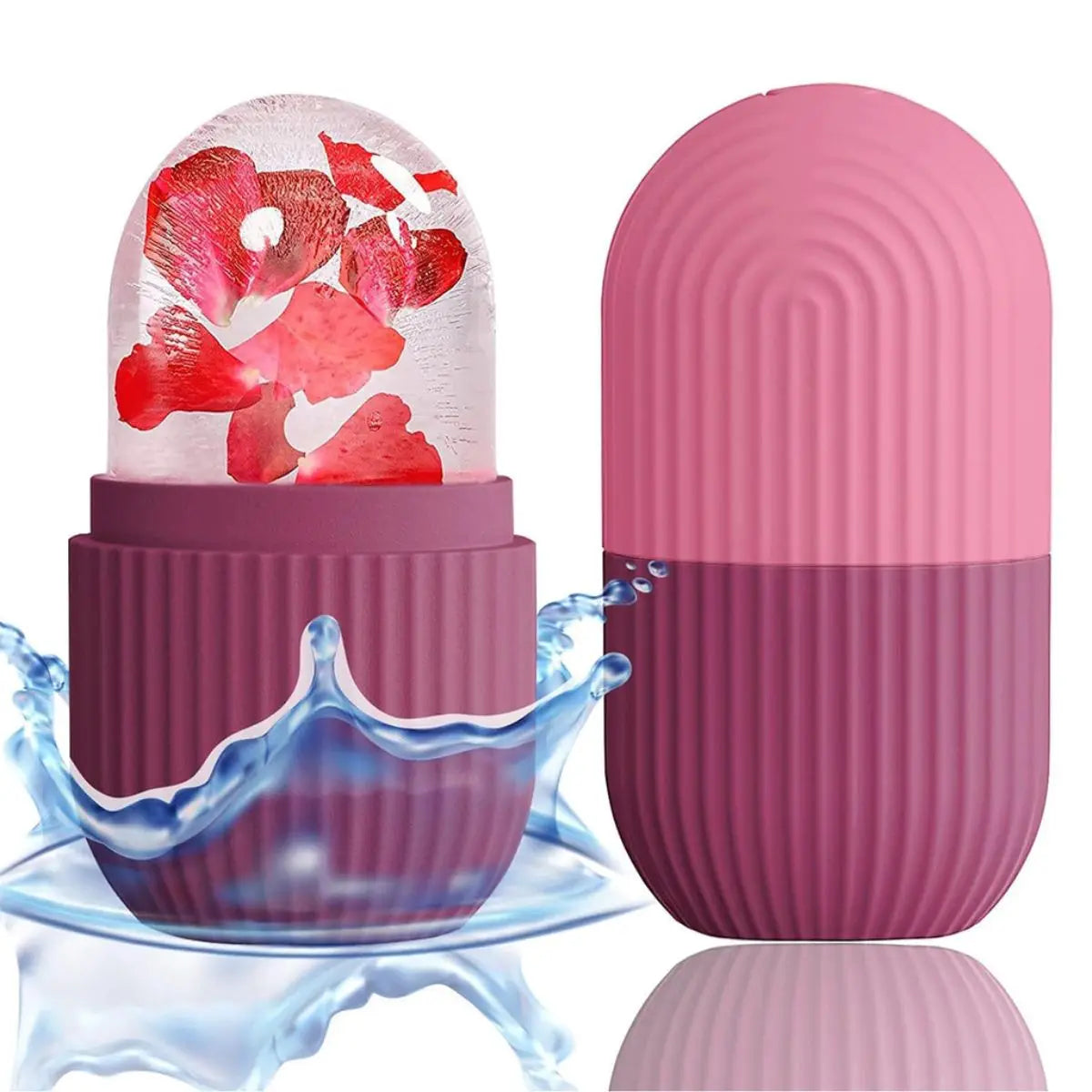 Rolo Facial de Gelo em silicone - 1 unidade