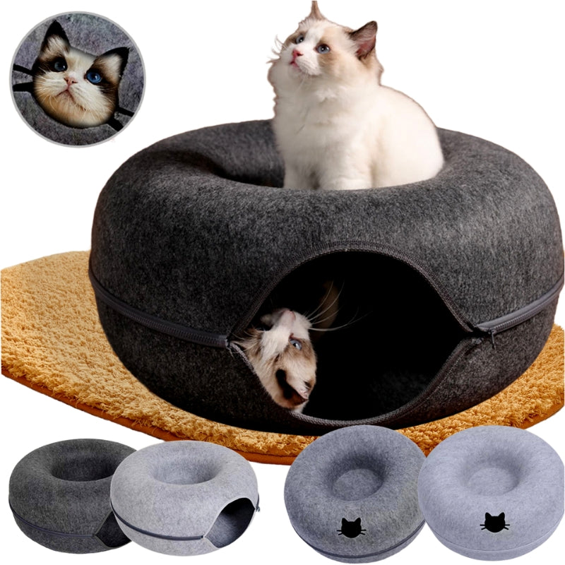 Cama para Gatos Temática Donut
