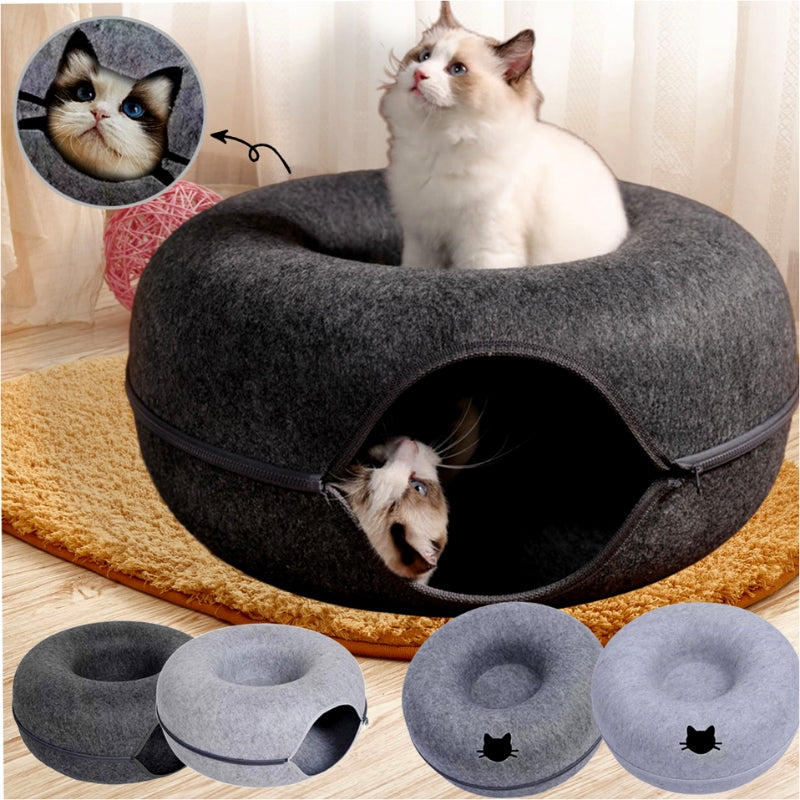 Cama para Gatos Temática Donut