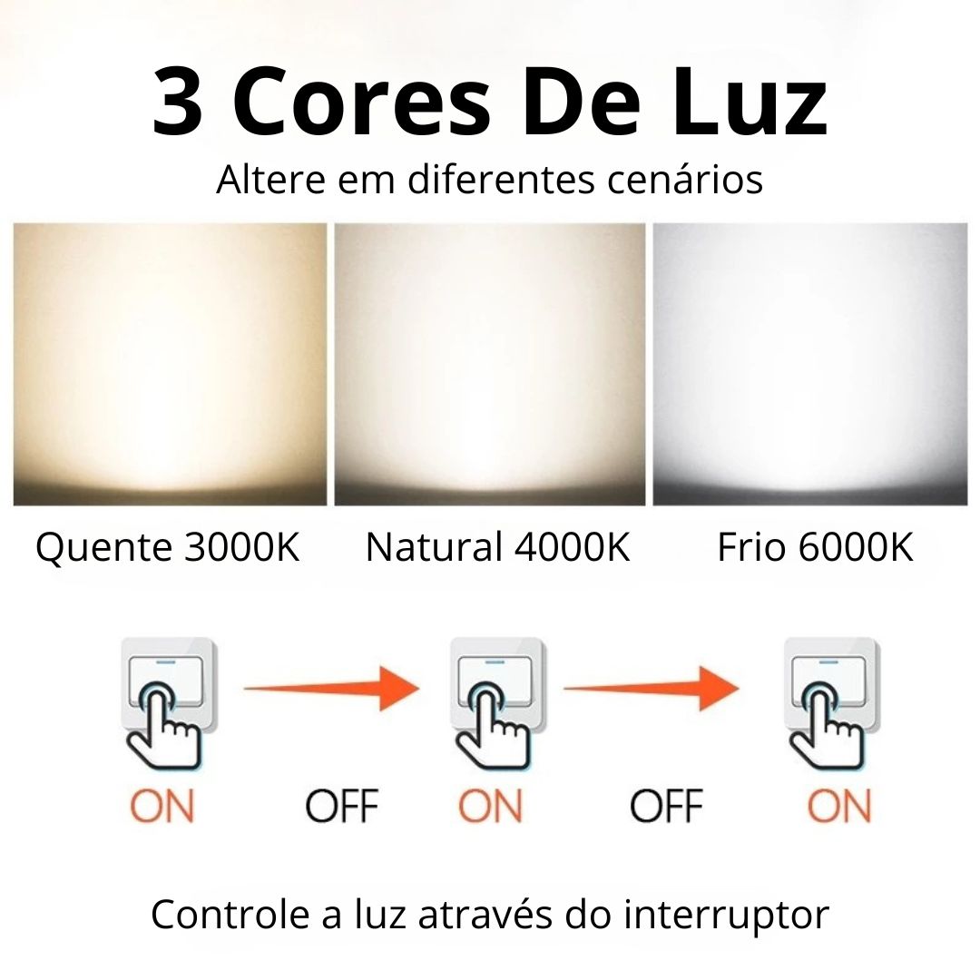 Lustre Para Sala Moderno em LED