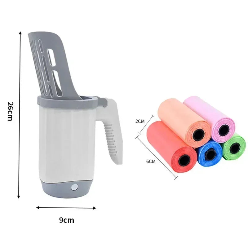 Pá Higiênica com Dispenser para Pets