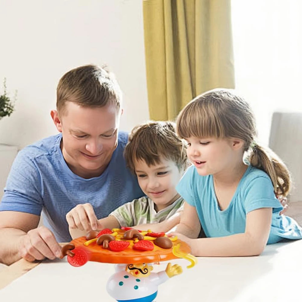 Jogo de Equilíbrio Pizza – Diversão para Crianças e Adultos