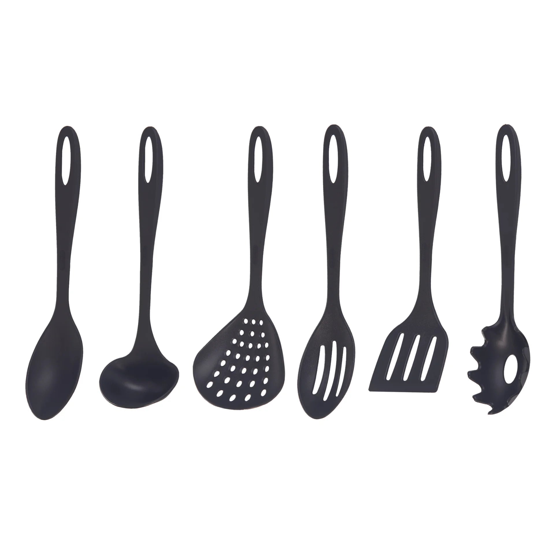 Jogo de Utensílios de Nylon 6 Peças