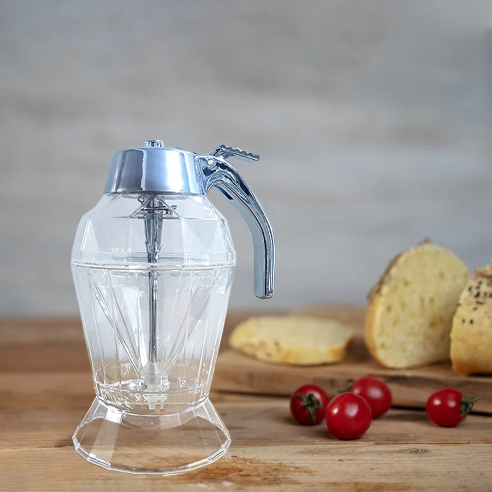 Dispensador de Mel e Xarope com Suporte – Estilo Vintage