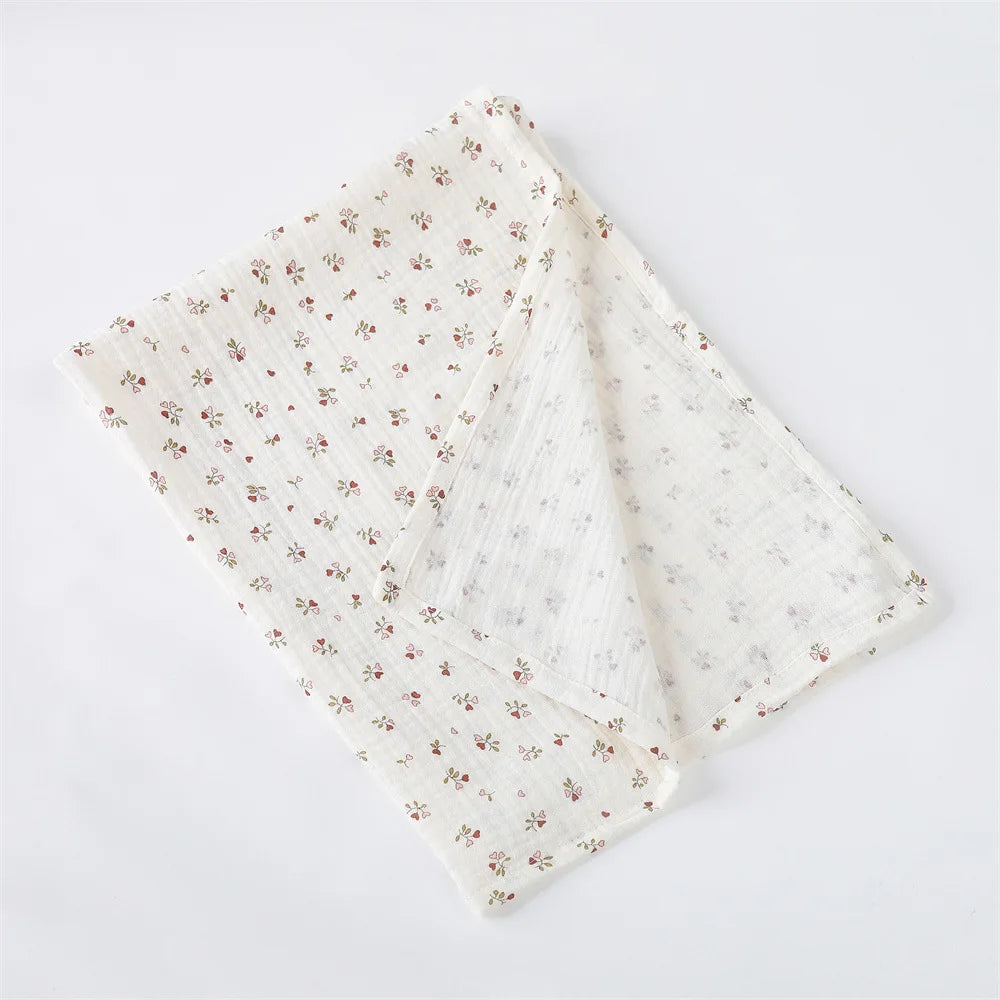 Manta de Musselina 100% Algodão – Swaddle para Bebê 80x65cm