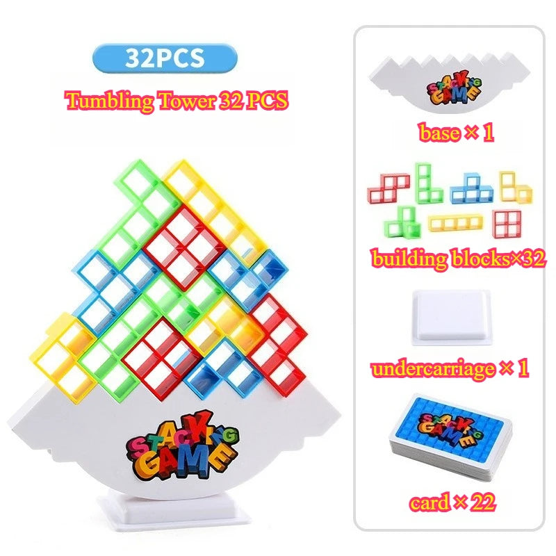 Jogo de Blocos de Empilhamento – Diversão e Equilíbrio para Toda a Família