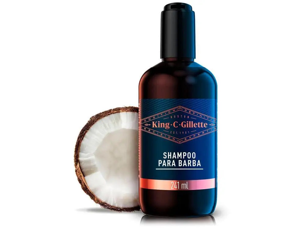 Shampoo para Barba Gillette King C 241ml