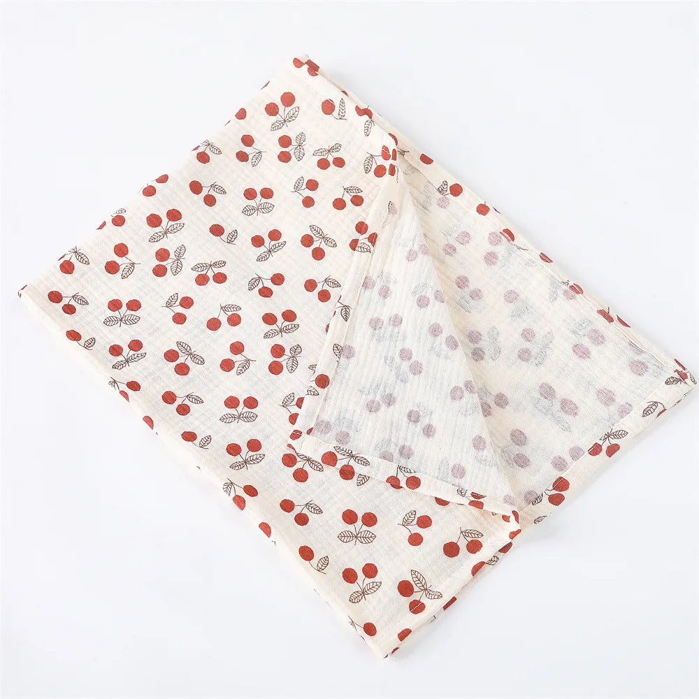 Manta de Musselina 100% Algodão – Swaddle para Bebê 80x65cm