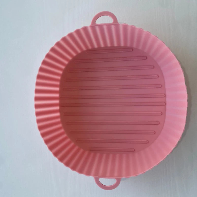 Cesto de Silicone para Air Fryer – Redondo ou Quadrado