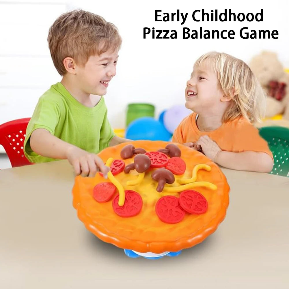 Jogo de Equilíbrio Pizza – Diversão para Crianças e Adultos
