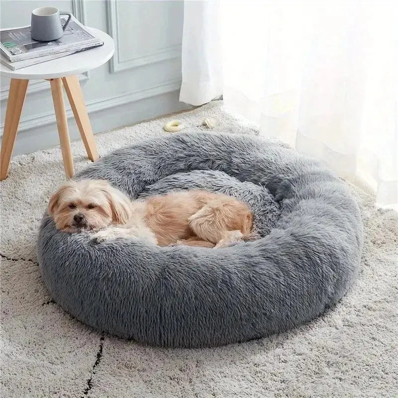 Cama para Cachorros Nuvem Cinza