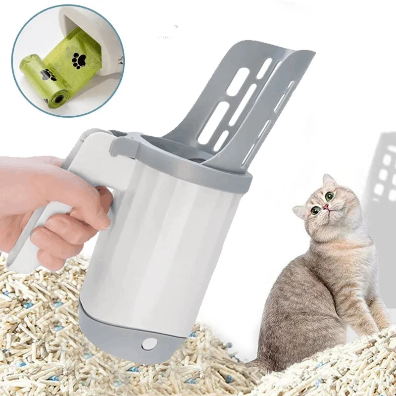 Pá Higiênica com Dispenser para Pets