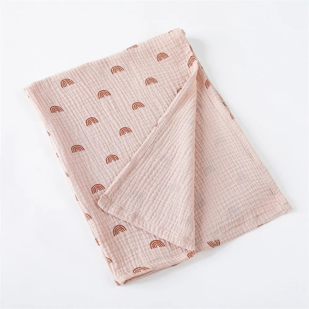 Manta de Musselina 100% Algodão – Swaddle para Bebê 80x65cm
